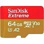 Карта памяти SanDisk 64GB microSD class 10 UHS-I Extreme For Action Cams and Dro (SDSQXAH-064G-GN6AA) (U0862786)