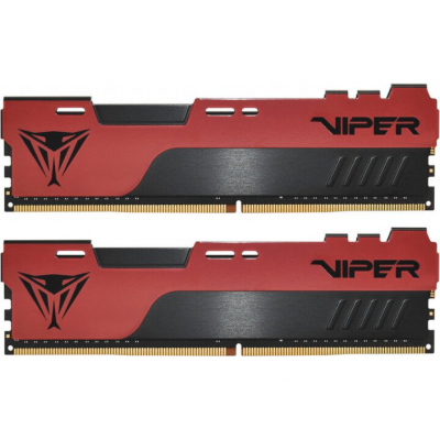 Модуль памяти для компьютера DDR4 32GB (2x16GB) 3200 MHz Viper Elite II Red Patriot (PVE2432G320C8K) (U0565759)