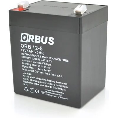 Батарея до ДБЖ Orbus 12V 5Ah AGM (ORB12-5) (U0878284)