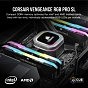 Модуль памяти для компьютера DDR4 32GB (2x16GB) 3200 MHz Vengeance RGB PRO SL Black Corsair (CMH32GX4M2E3200C16) (U0614014)