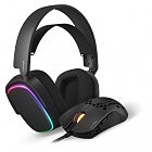 Наушники Hator Phoenix 7.1 RGB + Stellar Pro Black (НТR-001)