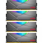 Модуль памяти для компьютера DDR4 32GB (4x8GB) 3600 MHz XPG SpectrixD50 RGB Tungsten Gray ADATA (AX4U36008G18I-QCTG50)