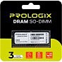 Модуль пам'яті для ноутбука SoDIMM DDR3 8GB 1600 MHz Prologix (PRO8GB1600D3S) (U0929890)