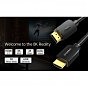 Кабель мультимедійний HDMI to HDMI 2.0m V.2.1 8K 60Hz HDR10 HLG 48Gbps YUV 444 Choetech (XHH-TP20) (U0792642)