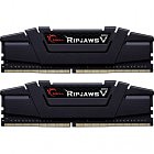 Модуль памяти для компьютера DDR4 16GB (2x8GB) 4400 MHz RipjawsV Black G.Skill (F4-4400C18D-16GVKC)