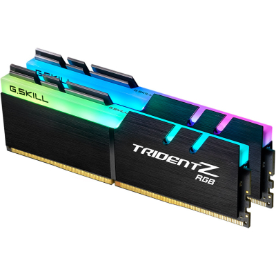 Модуль памяти для компьютера DDR4 64GB (2x32GB) 4400 MHz Trident Z RGB G.Skill (F4-4400C19D-64GTZR) (U0821671)