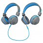 Наушники Jlab JBuddies Studio Wireless Graphite/Blue (IEUHBSTUDIORGRYBLU4) (U0929337)