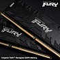 Модуль пам'яті для комп'ютера DDR4 8GB 3200 MHz RenegadeBlack Kingston Fury (ex.HyperX) (KF432C16RB/8) (U0604462)