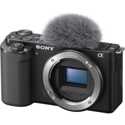 Цифровой фотоаппарат Sony Alpha ZV-E10 body black (ZVE10B.CEC) (U0938546)