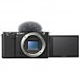 Цифровий фотоапарат Sony Alpha ZV-E10 body black (ZVE10B.CEC) (U0938546)