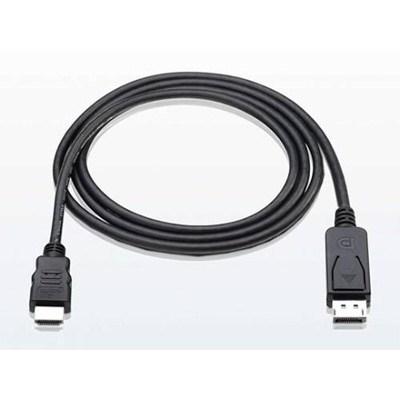 Кабель мультимедийный Display Port to HDMI 1.8m Viewcon (VD 119-1,8м.) (B0003829)