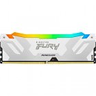 Модуль памяти для компьютера DDR5 16GB 6400 MHz Renegade White/Silver Kingston Fury (ex.HyperX) (KF564C32RWA-16)