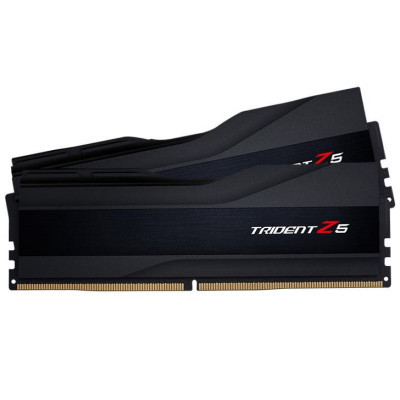 Модуль памяти для компьютера DDR5 32GB (2x16GB) 5600 MHz Trident Z5 Matte Black G.Skill (F5-5600J4040C16GX2-TZ5K) (U0909456)