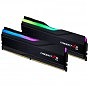 Модуль памяти для компьютера DDR5 32GB (2x16GB) 8000 MHz Trident Z5 RGB Black G.Skill (F5-8000J3848H16GX2-TZ5RK) (U0862713)