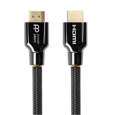 Кабель мультимедийный HDMI to HDMI 1.0m 2.1V, Ultra HD 8K, eARC, 30AWG PowerPlant (CA912186) (U0654772)