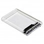 Карман внешний AgeStar 2.5», USB 3.2, 12.5 mm /15 mm HDD/SSD Transparent (3UB2P6 (Transparent)) (U0738650)