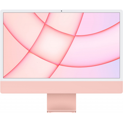 Компьютер Apple A2438 24» iMac Retina 4.5K / Apple M1 with 8-core GPU, 256SSD, Pink (MGPM3UA/A) (U0566862)