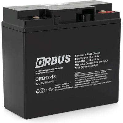 Батарея к ИБП Orbus ORB1218 AGM 12V 18Ah (ORB1218) (U0828318)