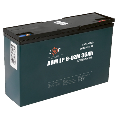 Батарея до ДБЖ LogicPower 12V 35Ah LP-6-DZM-35 (9335) (U0738561)