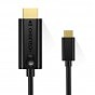 Кабель мультимедийный USB-C to HDMI 3.0m 4K 30Hz Choetech (XCH-0030BK) (U0792641)