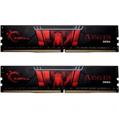 Модуль памяти для компьютера DDR4 16GB (2x8GB) 2666 MHz AEGIS G.Skill (F4-2666C19D-16GIS) (U0394725)