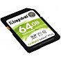 Карта памяти Kingston 64GB SDXC class 10 UHS-I U3 Canvas Select Plus (SDS2/64GB) (U0396242)