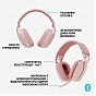 Наушники Logitech Zone Vibe 100 Wireless Rose (981-001224) (U0706805)