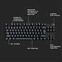 Клавиатура Logitech G413 TKL SE Mechanical Tactile Switch USB UA Black (920-010446) (U0766293)