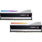 Модуль памяти для компьютера DDR5 32GB (2x16GB) 7600 MHz Trident Z5 RGB Silver G.Skill (F5-7600J3646G16GX2-TZ5RS)