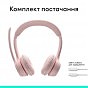 Наушники Logitech Zone 300 Bluetooth Rose (981-001412) (U0939935)