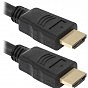 Кабель мультимедийный HDMI to HDMI 1.0m Defender (87350) (U0315126)