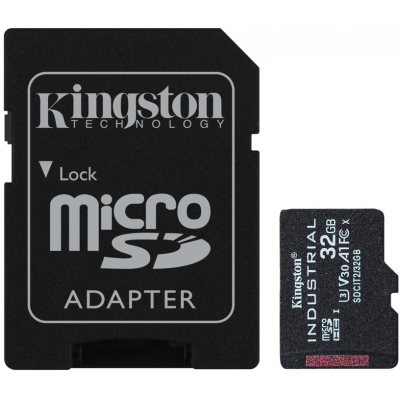 Карта памяти Kingston 32GB microSDHC class 10 UHS-I V30 A1 (SDCIT2/32GB) (U0589593)