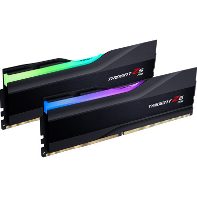 Модуль пам'яті для комп'ютера DDR5 64GB (2x32GB) 6000 MHz Trident Z5 RGB G.Skill (F5-6000J3238G32GX2-TZ5RK) (U0788101)