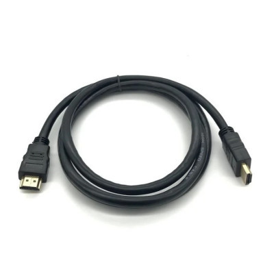 Кабель мультимедийный HDMI to HDMI 1.0m v1.4, OD-7.5mm Merlion (YT-HDMI(M)/(M)HS-1m) (U0465608)