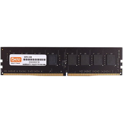 Модуль памяти для компьютера DDR4 4GB 2666 MHz Dato (DT4G4DLDND26) (U0604503)