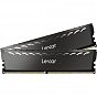 Модуль памяти для компьютера DDR4 16GB (2x8GB) 3200 MHz Thor Dark Gray Lexar (LD4BU008G-R3200GDXG) (U0886813)