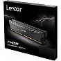 Модуль памяти для компьютера DDR4 16GB (2x8GB) 3200 MHz Thor Dark Gray Lexar (LD4BU008G-R3200GDXG) (U0886813)