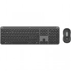 Комплект Logitech MK950 Bluetooth/Wireles UA Graphite (920-012490)