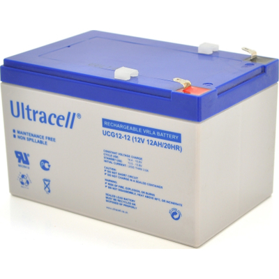 Батарея к ИБП Ultracell 12V-12Ah, GEL (UCG12-12) (U0952985)