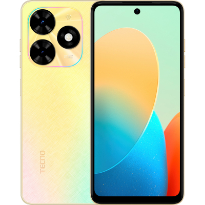 Мобильный телефон Tecno Spark Go 2024 3/64Gb Alpenglow Gold (4894947018077) (U0956178)