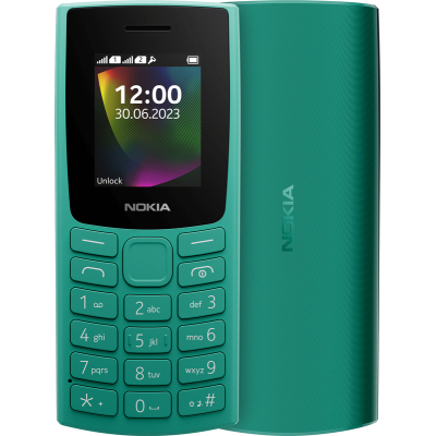 Мобильный телефон Nokia 106 DS 2023 Green (1GF019BPJ1C01) (U0838248)