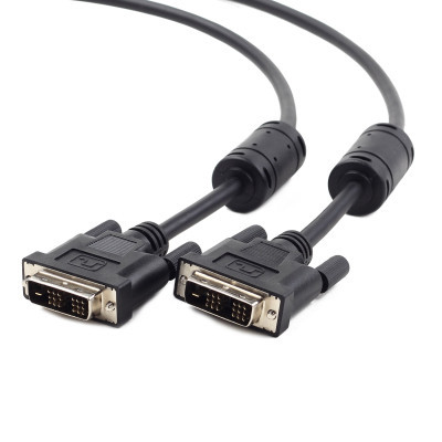 Кабель мультимедийный DVI to DVI 18+1pin, 3.0m Viewcon (VC-DVI-104-3m) (U0259502)