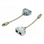 Розгалужувач витої пари, UTP, cat.5e, 1*Male/RJ45-2*Femail/RJ45 Hypernet (YT4-U2-U2) (U0897995)