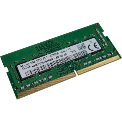 Модуль памяти для ноутбука SoDIMM DDR4 8GB 3200 MHz Hynix (HMA81GS6DJR8N-XN) (U0941201)