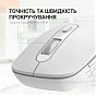 Мышка OfficePro M230W Silent Click Wireless/Bluetooth White (M230W) (U0943850)