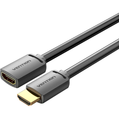 Кабель мультимедийный HDMI M to HDMI F 2.0m V2.0 4K 60Hz PVC Vention (AHCBH) (U0955473)