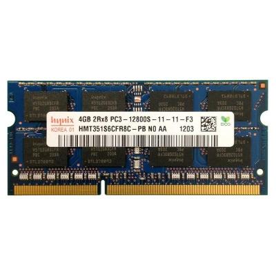 Модуль памяти для ноутбука SoDIMM DDR3 4GB 1600 MHz Hynix (HMT351S6CFR8C-PB) (U0427469)