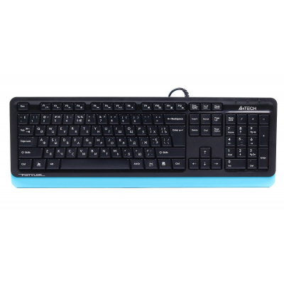 Клавиатура A4Tech FKS10 USB Blue (U0627952)