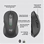 Мышка Logitech Signature M650 L Wireless Mouse for Business Graphite (910-006348) (U0736463)