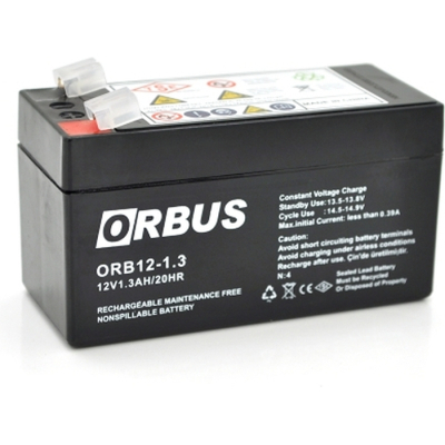 Батарея к ИБП Orbus ORB1213 AGM 12V 1.3Ah (ORB1213) (U0828317)